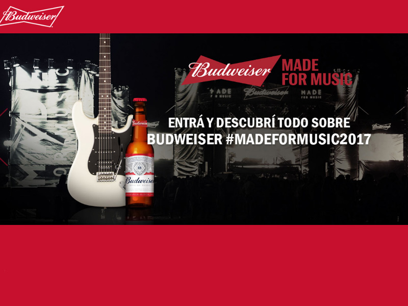 Budweiser Made For Music en Tucuman