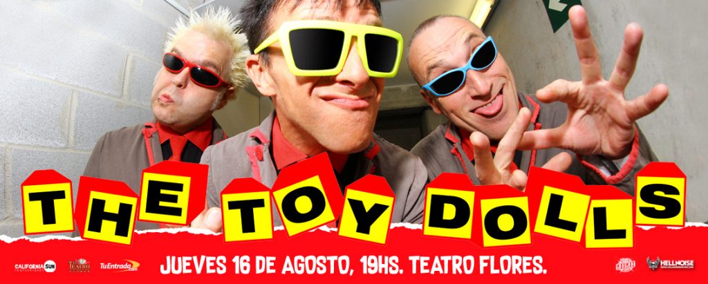The Toy Dolls de Gira por Argentina