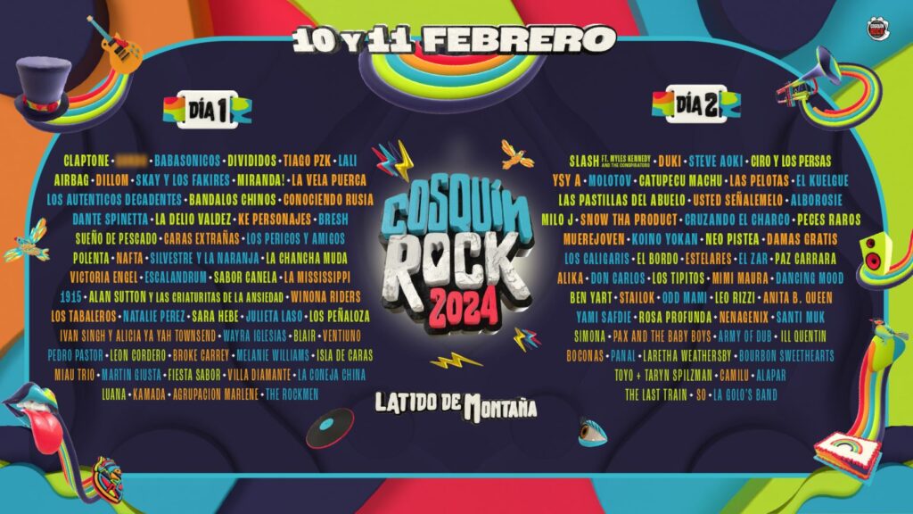 Cosquin Rock 24, Santiago del Estero Presente!